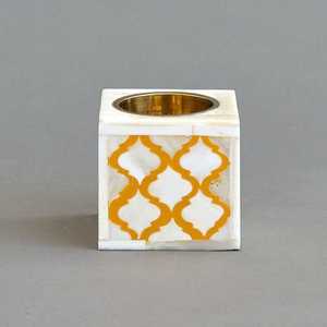 Nouvel Arrivage – Brûleur d'encens et porte-bougie artisanal style arabe avec incrustations en os, décoration d'intérieur économique, lanterne à bakhoor pour mariage - Product Image 6