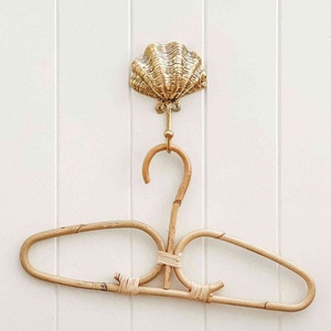 Cintres pour vêtements de bébé en rotin, prix direct fournisseur, qualité supérieure, cintres en canne faits à la main - Product Image 4