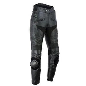 Pantalones de Cuero para Motociclistas de Alta Calidad para Hombre al por Mayor / Fabricación Profesional de Pantalones de Cuero Personalizados de Cintura Alta - Product Image 1