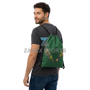 OEM Custom String <b>Backpack</b> for Corporate Promotional Merchandise Multi Purpose <b>Drawstring</b> <b>Backpack</b> for Sports Camping and Hiking - Product Image 6