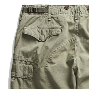 Pantalones Cortos Cargo Premium para Hombre con Cintura Elástica Delantera, Ripstop, Estilo Militar, Tácticos, Utilitarios, OEM, Personalizados, Streetwear, Moda de Verano - Product Image 3