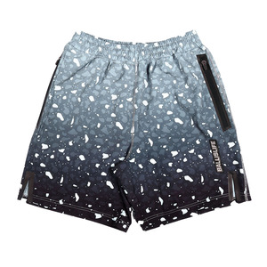 Pantalones Cortos de Baloncesto Personalizados para Hombre, Diseño de Salpicaduras Negras, Malla Transpirable, Ropa Deportiva de Secado Rápido - Product Image 6