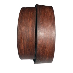 High 20mm Wide 2mm Thick Flat <b>Leather</b> Cord Natural Dye Vintage Dark Brown for DIY <b>Bracelet</b> Other Accessories Latest Hot Sale - Product Image 1