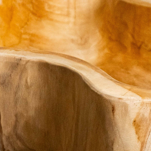 Plato Moderno ARTERRA de Lujo Hecho a Mano con Raíz de Madera de Teca Natural - Product Image 2