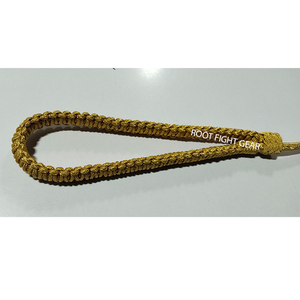 Accessoires d'uniforme tactique Root Fight Gear : Cordon de sifflet en fil doré, lanière, crochet – Matériaux personnalisables OEM/ODM, couleur dorée - Product Image 2