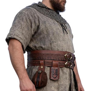 Nuevo Cinturón de Guerrero de Cuero con Diseño Personalizado, Impresión a Medida, Secado Rápido, Transpirable, Cuero Genuino, Suministro al por Mayor - Product Image 5