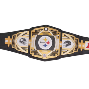 Pittsburgh Steelers Championship Belt Customizable Football Wrestling Belt High Quality Collectible Sports Title Belt for Fans - Product Image 4