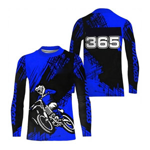 Jersey Personalizado de Manga Larga, Transpirable, Ignífugo, Talla Grande, de Secado Rápido, Estilo Bomber, para Carreras y Calle, con Logotipo Personalizado, Ligero - Product Image 3