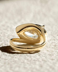 IGI/GIA Lab Grown Cut Diamond Vintage 14K Anillo de boda/compromiso amarillo Unisex Oro blanco fino para fiesta de aniversario-Worthy - Product Image 3