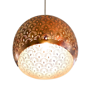 Lampe suspendue en métal de forme ronde pour mur et plafond, décoration intérieure, lanterne suspendue pour la cuisine, lampe suspendue - Product Image 3