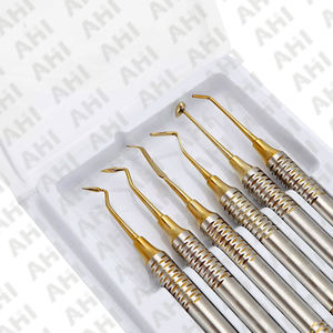 Juego de Instrumentos Dentales Manuales de Acero Inoxidable de Alta Calidad para Rellenos de Composite con Empuñadura Ergonómica Clase III - Product Image 3