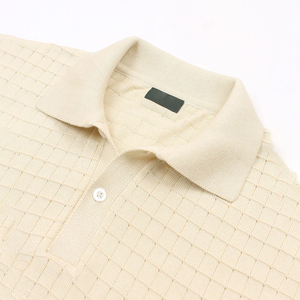 Polo classique 100% coton, manches courtes, tissu doux et respirant, chemise de sport décontractée pour le golf, broderie - Product Image 3