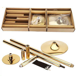 Asta da ballo in acciaio rimovibile con asta 360 di alta qualità - Product Image 3