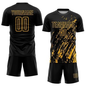 Camiseta de Fútbol Personalizada al por Mayor para Hombre, Uniforme de Equipo Personalizado con Tela Transpirable Ligera y Ecológica de Secado Rápido - Product Image 1