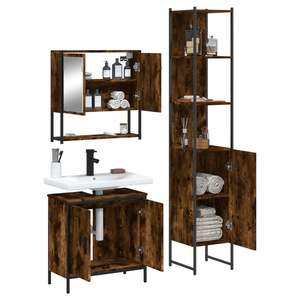 Conjunto de Muebles de Baño en Roble Ahumado - Product Image 4