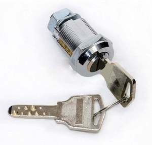 Serrure à came à quart de tour ZF Global Export, en alliage de zinc moulé sous pression, noire, revêtement poudré, étanche, facile à installer, sécurisée pour armoire, à clé - Product Image 2