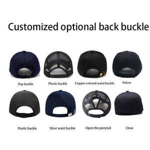 หมวกแก๊ปทรง Trucker 6 แผง สีน้ำเงินกรมท่า พิมพ์ลายโลโก้ด้วยเทคนิค Sublimation ระบายอากาศได้ดี กันน้ำ สำหรับทุกเพศ  ขอบโค้ง ผลิตโดย OEM - Product Image 2