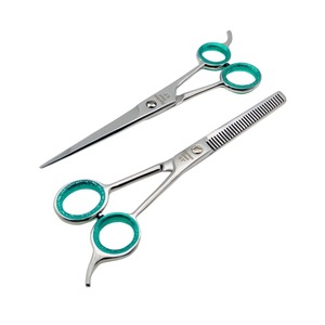2026 Good Quality <b>Barber</b> Hair Cutting Salon <b>Barber</b> Thinning Hairdressing <b>Barber</b> Hair Scissors <b>Set</b> Shears Sharp Straight Scissors - Product Image 3