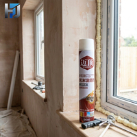 Mousse de remplissage en polyuréthane 900 ml, mastic expansif monocomposant pour joints de construction, ouvertures et installation de cadres