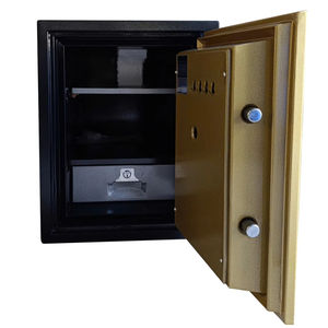 Coffre-fort ignifuge HOSHANG HS-56E, couleur or élégante, serrure électronique moderne - Product Image 4