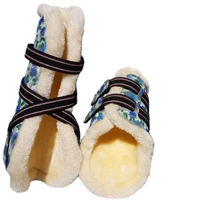 Customized Equine Western Design Horse <b>Boots</b> 4 Pcs Set Leg Protection Horse Wraps Premium Waterproof Durable Oxford Comfortable - Product Image 1