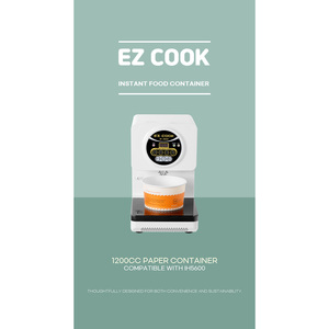 EZCOOK Ramen Bowls Paper <b>Containers</b> Quick Meal Daily lightweight bowls catering events ramen bowls <b>takeaway</b> packaging economical - Product Image 2