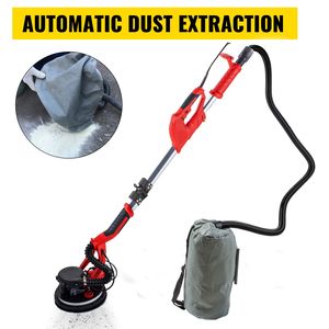 Levigatrice Elettrica per Cartongesso 850W con Velocità Variabile 800-1750 RPM, Manico Telescopico Pieghevole, 240V 230V - Product Image 6