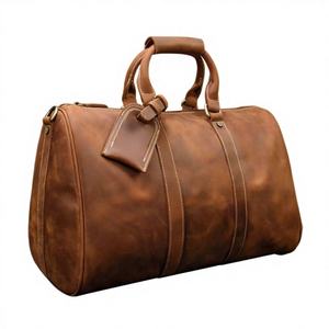 Bolsos cruzados de cuero genuino vintage para hombre, con cremallera, de alta calidad, para viajes, para motociclistas, con múltiples compartimentos, para uso diario - Product Image 3