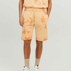 Shorts de sport d'été pour hommes, style streetwear, personnalisables avec logo, coupe ample, en coton, pour la gym et le sport. - Product Image 5