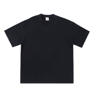 Camiseta 100% algodón para hombre, corte holgado, estampada, venta al por mayor, camiseta extragrande 100% algodón, peso pesado, logotipo personalizado, servicio OEM - Product Image 5