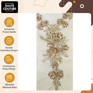 Fabricante de Origen Indio de Apliques Hechos a Mano con Motivos Florales en 3D para Accesorios de Ropa en Oferta - Product Image 5