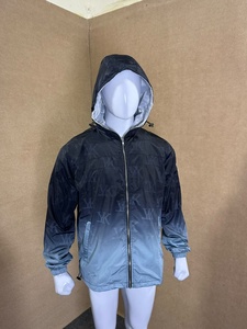 <b>Top</b> Selling Plus Size Hooded Running Jacket Waterproof Breathable Lightweight Rain Coat Gradient Color Winter Outerwear - Product Image 5