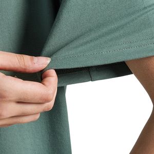 Camiseta Oversize para Mujer, Corte Holgado, Manga Corta, Cuello Redondo, Informal, para Gimnasio, Fitness, Yoga, Running, Ropa Deportiva Cómoda - Product Image 4