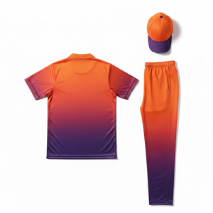 Custom Logo Sublimated Cricket Uniform Set High Performance Teamwear Quick Dry Fabric Professional Cricket Kits Factory - Product Image 3