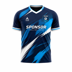 Tenues d'équipe de football personnalisées, ensemble maillot et short de football, polyester 100% premium, impression par transfert thermique, grande taille, PUFFIN SPORTS - Product Image 5