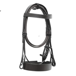 2026 Vente en gros de bridons en cuir de cheval avec rênes, équipement d'équitation durable, confortable et de qualité supérieure pour l'entraînement, la compétition et les spectacles - Product Image 5