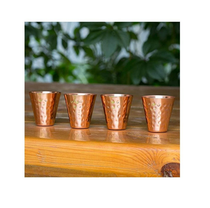 Vaso de chupito de cobre de la mejor calidad, superventas, hecho a medida, elegante, chapado en cobre, para vodka y vino - Product Image 1