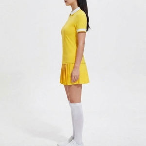 Robe de tennis pour femme, très vendue, séchage rapide, respirante, dos croisé, haute élasticité, du Pakistan. - Product Image 6