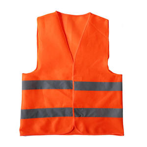 Custom Logo DTF Printed Cotton Multi Pocket High Visibility Reflective Safety Work <b>Vest</b> Breathable <b>Utility</b> Engineer Construction - Product Image 1