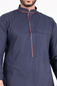 <b>Men</b> Juba Traditional Long Robe For <b>Men</b> Comfortable Islamic Muslim Clothing Modest Loose Fit Breathable Fabric - Product Image 6