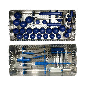 2026 DIVIED INTERNATIONAL Kit d'instruments chirurgicaux orthopédiques en acier inoxydable pour implant de remplacement total de la hanche avec fixation CE - Product Image 5