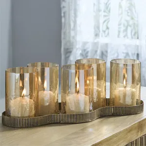 Fournisseur de bougeoirs artisanaux de qualité export pour la décoration d'hôtels, de restaurants et de salles de banquet, fabriqués par Zahid Exports - Product Image 2