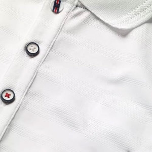Polo de Manga Corta con Cuello Redondo, 100% Algodón, Transpirable, Ecológico, Ligero, Anti-UV, Hecho en Pakistán, Venta al Por Mayor, Tendencia 2025 - Product Image 3