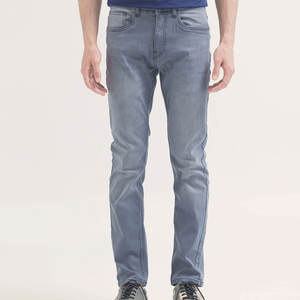 Pantalones de mezclilla para hombre de alta calidad, lavados, fabricados en fábrica, venta al por mayor, precio razonable - Product Image 1