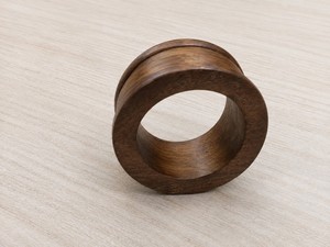 แหวนรองผ้าเช็ดปากไม้ รูปทรงแหวน อุปกรณ์ตกแต่งโต๊ะ - Product Image 2