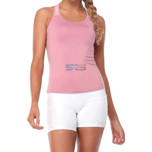 Camiseta Deportiva de Yoga para Mujer, Diseño Personalizado, Tejido Transpirable, Cuello Redondo, Logotipo Frontal, Alta Calidad, Nueva Colección en Oferta - Product Image 1
