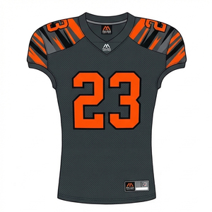 Uniforme de Fútbol Americano Sublimado Personalizado por el Fabricante, Jersey Profesional para el Día del Partido, Conjunto Completo para Adultos, Pantalones Cortos, Nombre del Equipo Personalizado - Product Image 1