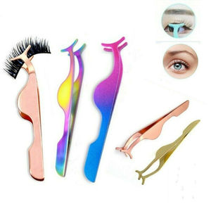 Herramienta Profesional de Acero Inoxidable para Aplicar Pestañas Postizas, Instrumento de Belleza para Extensión de Pestañas Japonesas, Herramienta de Precisión para Maquillaje - Product Image 6