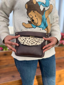 ใหม่ตะวันตกแฮนด์เมดของแท้หนังเอวกระเป๋าเข็มขัดที่สามารถปรับที่ไม่ซ้ํากันวินเทจสไตล์ Fanny Pack สะโพกปรับเอวกระเป๋า - Product Image 2