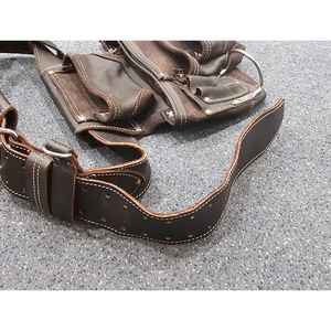 Bolsa de herramientas de cuero hecha a mano de alta calidad para venta en línea, proveedor directo de fábrica, bolsa de herramientas de cuero con cinturón en venta - Product Image 3